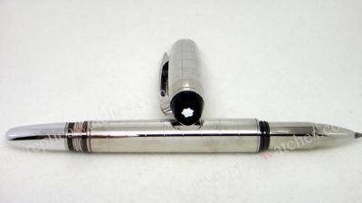 Replica Montblanc Pen Starwalker Stainless Steel Silver Rollerball Pen